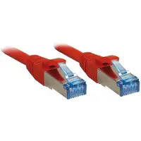 Lindy 47171, 30 meter, Cat6a, S/FTP (S-STP), RJ-45, RJ-45, rood