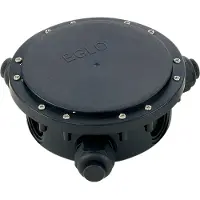 Eglo Connector Box kabelaansluitdoos 3 ingangen - Zwart