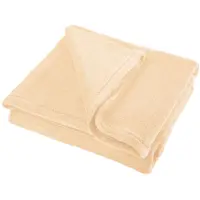 Teesa - Deken - Polar Fleece - 150x200 cm - Kremkleurig