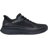 SKECHERS BOBS SQUAD 4 - STAPLE LOOK Dames Instappers - Zwart