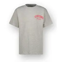 Vingino Oversized T-shirt Icon-logo-SS Jongen Grijs 128