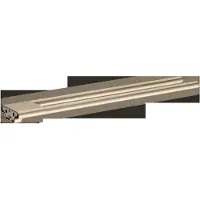 Keuco Edition 400 - Dubbele handdoekhouder, lengte 45 cm, geborsteld brons 11518030000