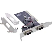 InLine interfacekaart, 2x 9-pins serieel, PCI