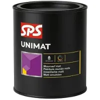 SPS Unimat Muurverf - Op Kleur Gemengd - 10L