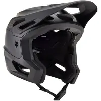 FOX Dropframe Pro Helm Mat Zwart || Maat: M (55-59 cm)