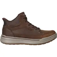 SKECHERS Slip-ins: Sterling Rogan leren heren veterboots bruin maat 43