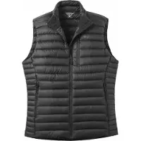 Rab - Microlight Vest - Donzen bodywarmer S, zwart/grijs