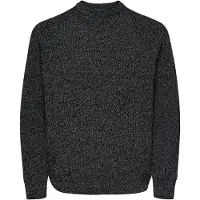 Only & Sons Trui 'ONSJoin' zwart gemêleerd