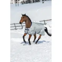 Bucas Deken Power Turnout Rain 0gr Zilver - 165/213