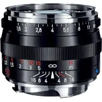 Zeiss ZM C Sonnar T* 50mm f/1.5 objectief Zwart