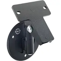 K&M 24161 Universal Structured Speaker Wall Mount Black