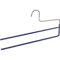 Wenko Broekhanger Baggy 2 Staal 35 Cm Zilver/blauw