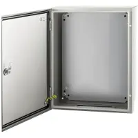 Vevor NEMA-stalen behuizing, 20 x 16 x 6 inch, NEMA 4X stalen schakelkast, IP66 waterdicht en stofbestendig, elektrische aansluitdoos voor binnen- en buitengebruik, met montageplaat