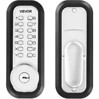 Vevor Mechanisch Codeslot met Enkelzijdig Toetsenbord (4- tot 7-cijferige code)