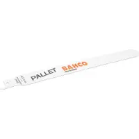 Bahco Reciprozaagblad | Sandflex bimetaal | voor palletreparatie | 8/12 TPI | 228 mm - 100-delig - industrieverpakking - 3940-228-8/12-PR13-100P