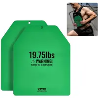 Vevor Gewichtsschijven voor Gewichtvesten 17,8 kg Set (2 x 8,9 kg)