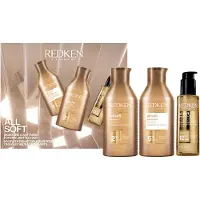 Redken All Soft Holiday Gift Set Pakket - 1pakket | Voor Dik en Weerbarstig Haar