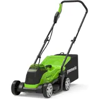 Greenworks 2516107, grasmaaier met wielen, 520 m², 33 cm, 2,5 cm, 7,5 cm, 260 m²