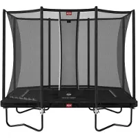 Berg Trampoline Ultim Favorit Regular 280 x 190 cm Black + Safety Net Comfort