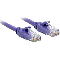 Lindy 48128, 15 meter, Cat6, U/UTP (UTP), RJ-45, RJ-45, paars