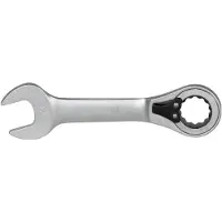 SW-Stahl SW staal S1596-16 GR ratelsleutel. 16 mm extra KORTE 72 tanden