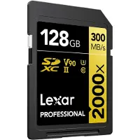 Lexar SDXC Professional UHS-II 2000x 128GB