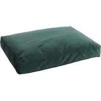 Flamingo ergonomisch hondenbed Elena, rechthoekig, groen – A: 80 cm, B: 60 cm, C: [ontbrekende waarde]