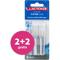 Lactona Easy Grip Interd. Clean 2.0mm Xxxs 7 St Tandenborstel