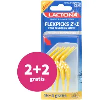 Lactona Flexpicks 2in1 XS/S Tandenstokers 20 stuks