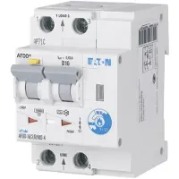 Eaton Power Quality 187201 Brandbeveiligingsschakelaar 2-polig 16 A 0.01 A 230 V/AC 1 stuk(s)