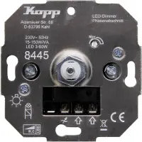 Kopp Inbouwdimmer Geschikt voor gloeilamp halogeenlamp LED-lamp