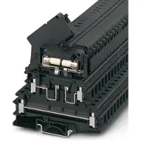 Phoenix Contact 0711632 Zekering-serieklem 8.2 mm Schroeven Zwart 50 stuk(s) Piece