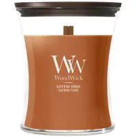 Woodwick Saffron Smoke Medium Candle - 275gr