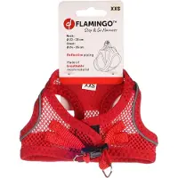 Flamingo servies, Step & Go lunchbox, kleur: rood, maat: XXS