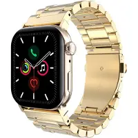 Just in Case Rvs Bandje Goud voor Apple Watch 40/41/42 mm