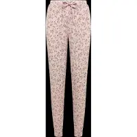 Hunkemoller Pyjamabroek kaki / rosé / oudroze / zwart