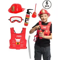 Boland - Set kind Brandweerman - Kinderen - Jongens en meisjes - Brandweerman -