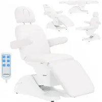 Calissimo Schoonheidsstoel elektrisch voor schoonheidssalon pedicure 3 actuatoren Mazaro