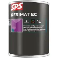 SPS Resimat EC | Reinigbare Matte Muurverf 1 LTR - Wit