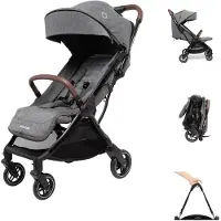 Maxi-Cosi Eva3 wandelwagen - Select Grey - Buggy - 0 - 4 jaar, 0 - 22 kg - Lichtgewicht & Compact