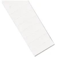 MAGNETOPLAN Ferrocard labels wit, 50 x 15mm, 115 stuks