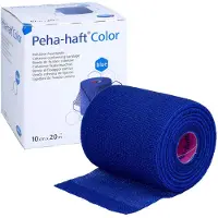 Hartmann Peha-haft Color Blauw 10 cm x 20 m | 1 stuk