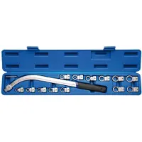 Bgs Spansleutelset Twaalfkant SW 12 - 19 mm / E-profiel SW E10 - E18 15-delig.