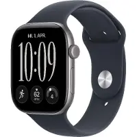 Apple Watch Series 12 46mm Grijs Sportband S/M