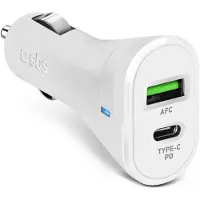 SBS Chargeur de voiture allume-cigare 20W-