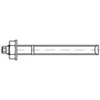 Alstertaler Schrauben & Präzisionsteile 887229400160165 Ankerstang 165 mm 10 stuk(s)