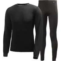 Helly Hansen Baselayerset Men HH Comfort Light Black-XL