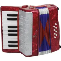 Dimavery 26058610 Accordeon met toetsenbord