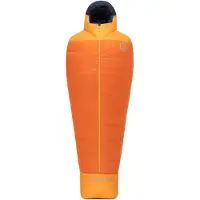 Norrøna - Falketind Down800 -18.5C Sleeping Bag 185 - Donzen slaapzak Body Size: 175-195 cm, pureed pumpkin
