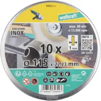 Wolfcraft Metaalslijpschijf 115 Mm